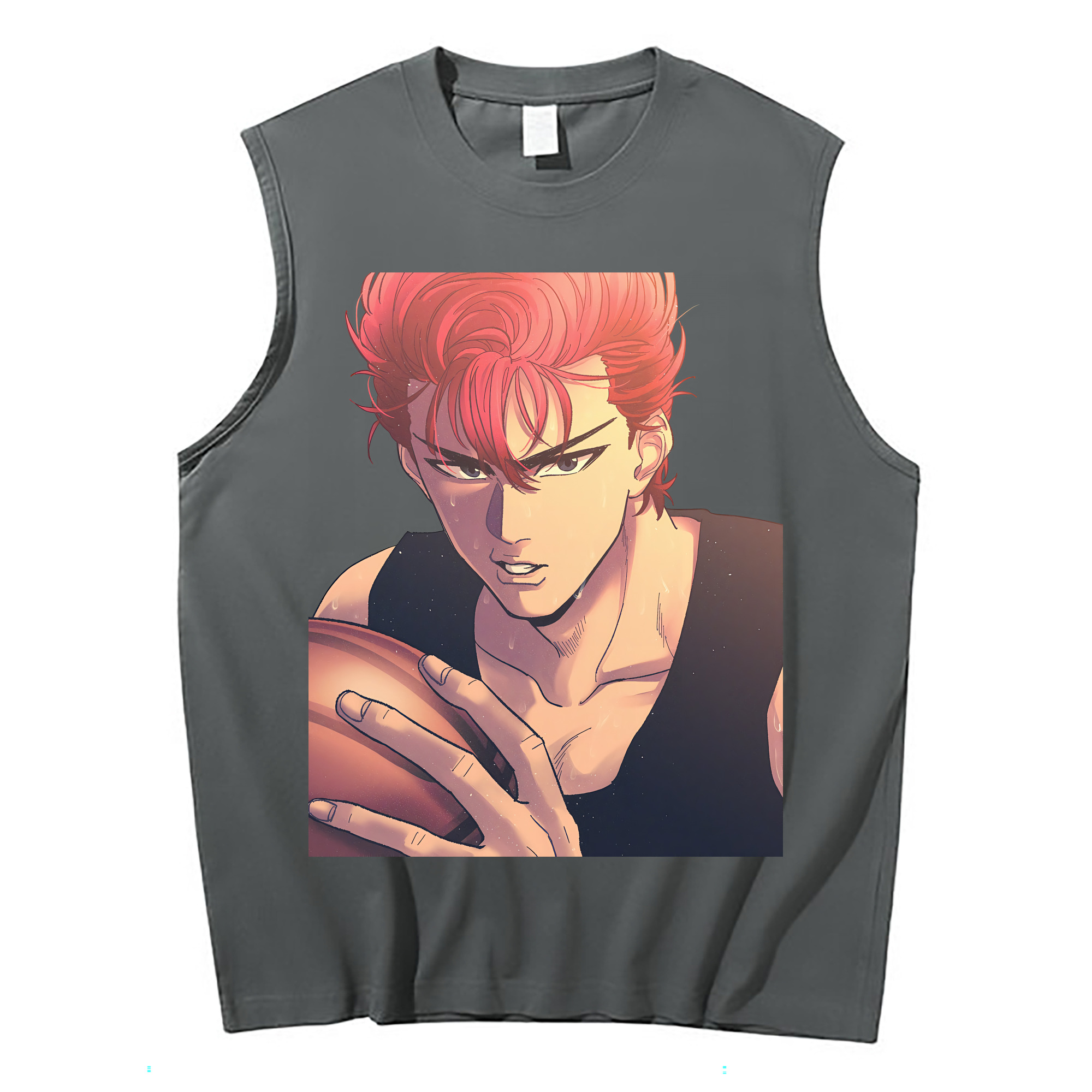 （画像用） SLAM DUNK／スラムダンク コットン100％タンクトップ（フロントプリント）